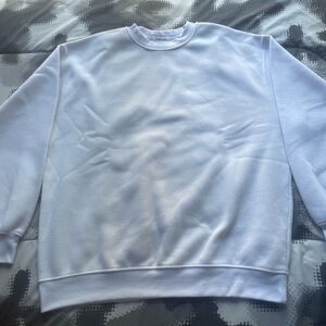 White Oversized Sweater